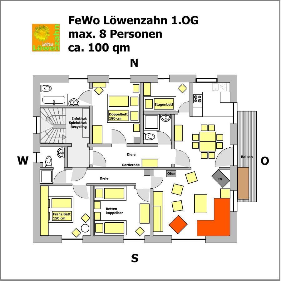 Landhaus Loewenzahn Unteregg Zewnętrze zdjęcie